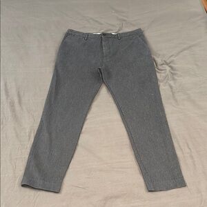 Zara Blue Chinos with Tapered Fit